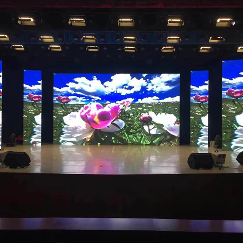 Pantalla Led Interior Indoor Rental Led Wall Display P2.976 P3.91 P4.81 Seamless Splicing Led Video Screen Stage Background