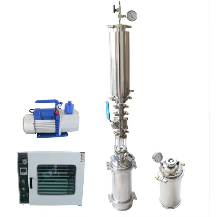 Ss304 Passive Extraction Bho Oil Extractor Closed Loop Exractor