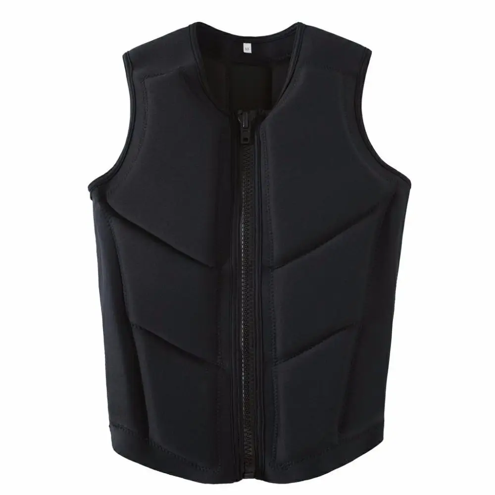 JIURAN Swimming adult Life Jacket Vest Front zipper Vest Buoyancy kayak Womens men life impact vest