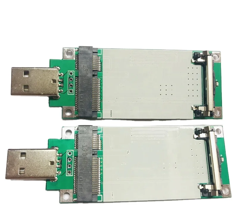 Модуль NB 3G 4G модуль mini PCIE к USB-адаптеру включает слот для сим-карт SIM7600 SIM7100 ME909 EC20 EG25 SIM7000 BG96 EC25