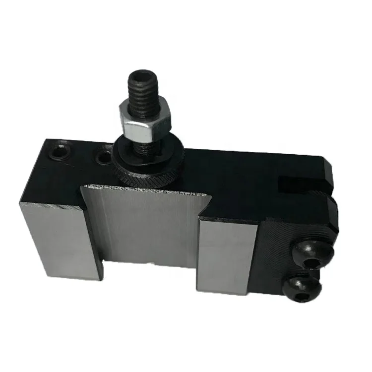 knurning and facing holder for america type quick change tool post