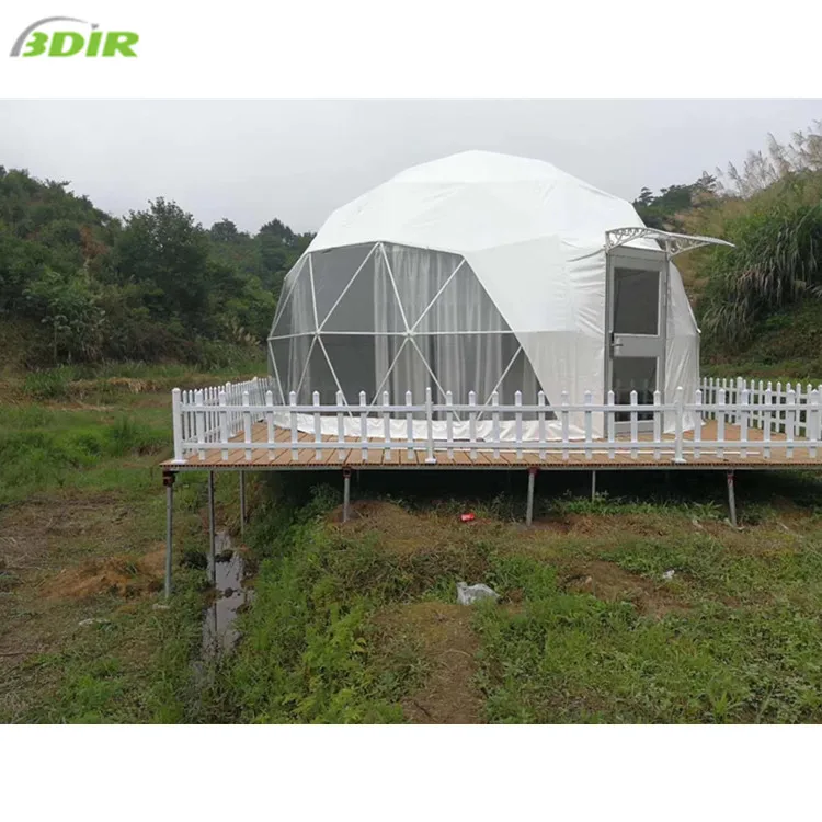 Легкий Садовый куполообразный дом из ПВХ, сферическая палатка Igloo, курорт с занавеской
