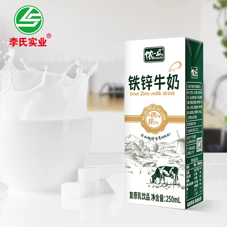 LISHI Daily Drink Ready To Drink Breakfast Zinc Iron 72 Per Carton 12 Per Pack 250ml Dairy Milk