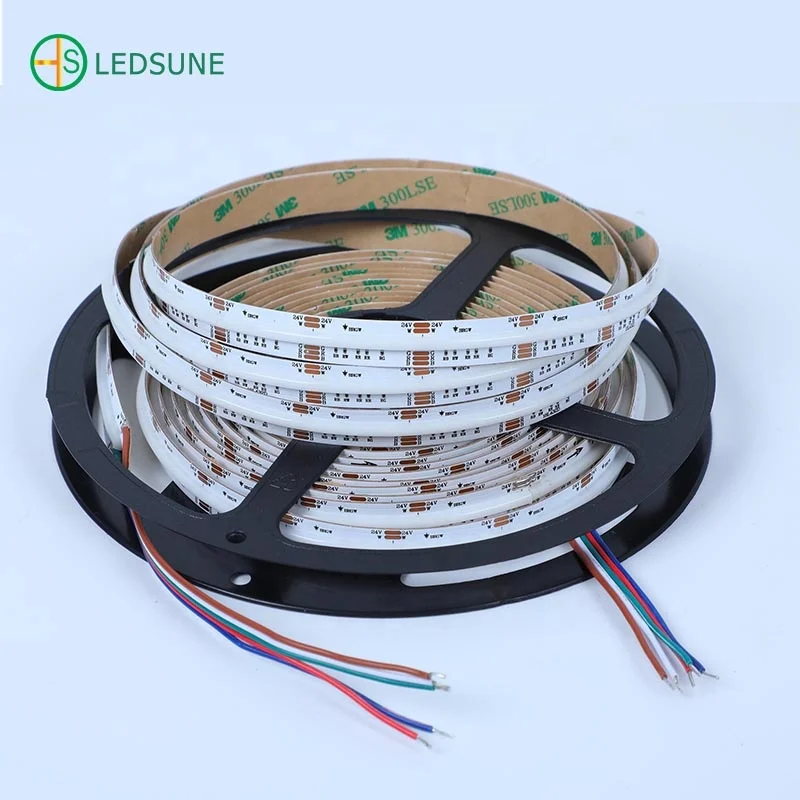 24 В RGBW COB 864led меняющая цвет световая лента многоцветная гибкая для комнаты спальни вечеринки украшения