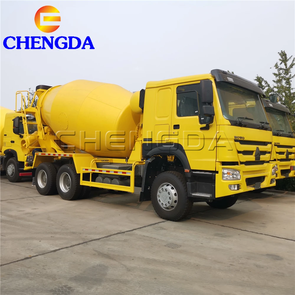 6x4 Yellow MixerTrucks Concrete Pump Trucks Cheap Truck Concrete Mixer