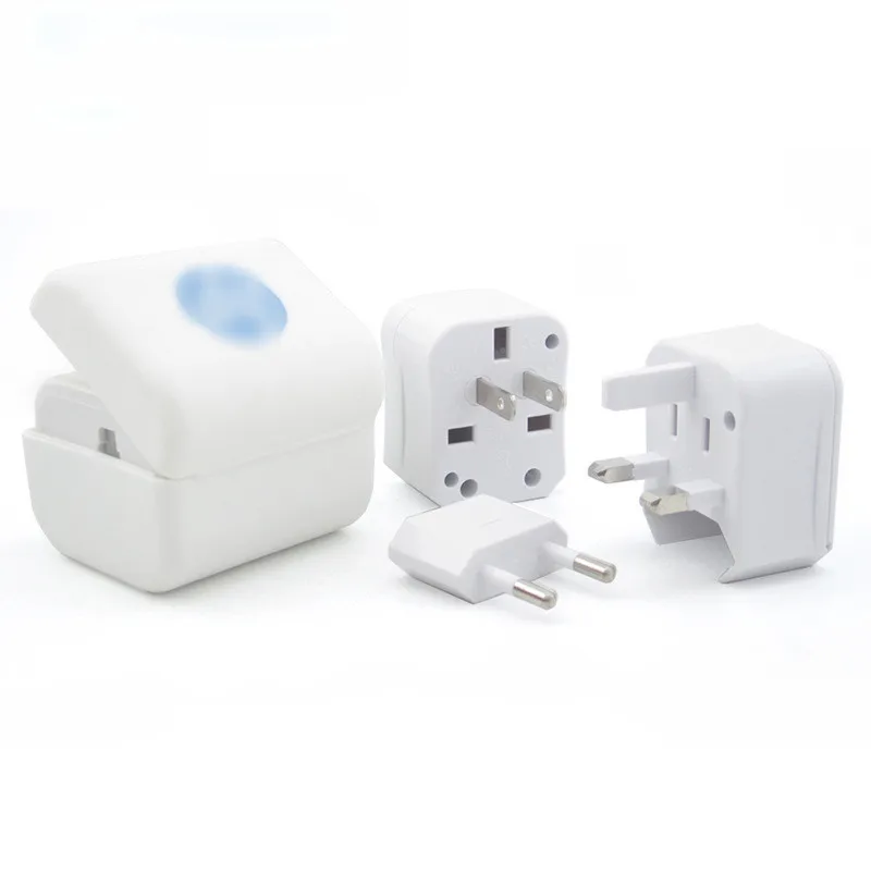 Customized logo wholesale Popular promotional gift items for travel adapter in worldwide with convenient and portable power plug