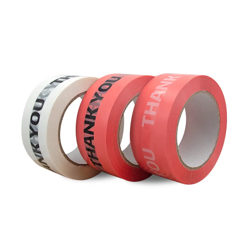 Wholesale 2inch Thank You Logo Adhesive Tape Carton Sealing Scotched Tape Bopp Box Packaging Tape By Suppliers