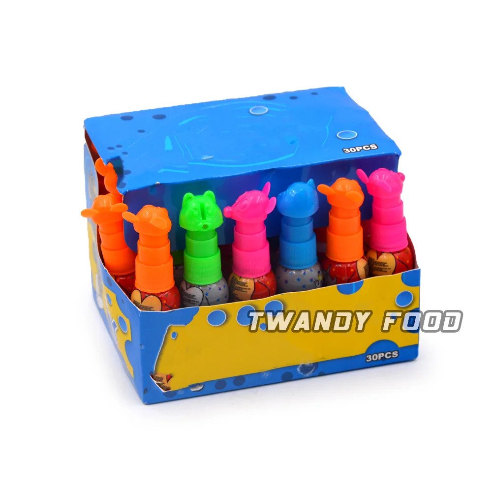 wholesale custom private label halal sweet tomjerry shape spray candy