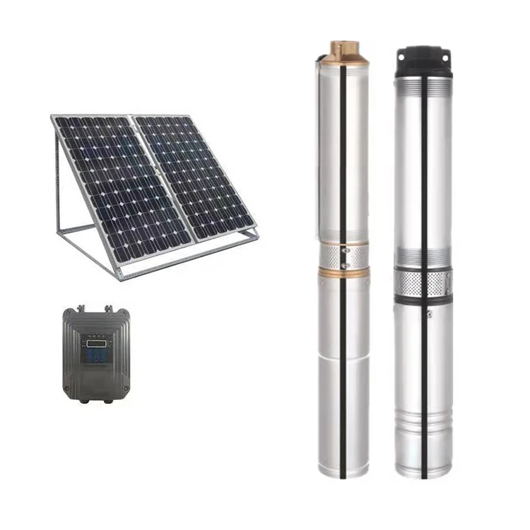 RIDA DC AC Intelligent Solar Water Pump System Deep Well Booster Water Solar Pump for Irrigation