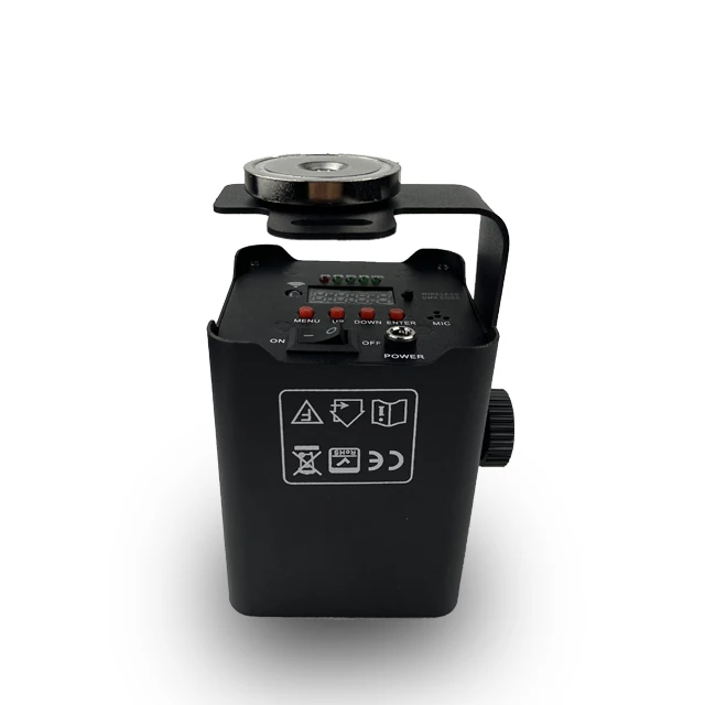 1PCS 18W 6in1 led battery&wireless dmx&IR remote control new folding uplight for christmas led battery operated wreaths