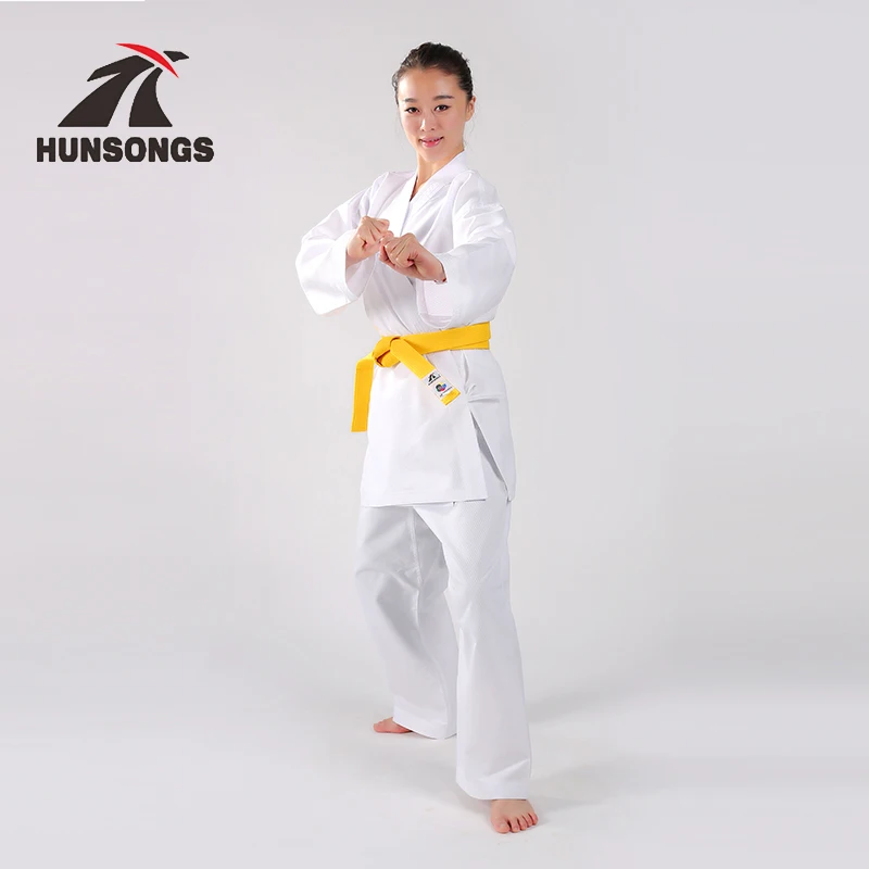 Exported To Europe Kumite Fight Karate Gi Uniform wkf Approved Karate Uniform Heavy Weight