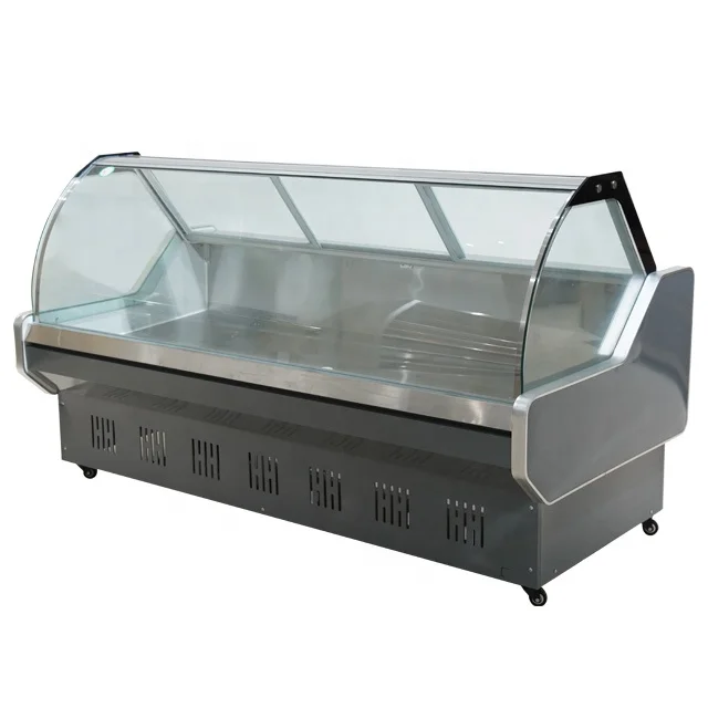 Refrigerating undercounter Direct cooling commercial Freezer  Deli refrigerator Meat chiller Cooked food display cooler