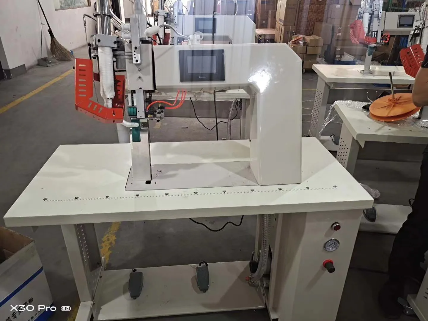 Hot melt air seal tape welding machine automatic taping seam sealing heater for fabric