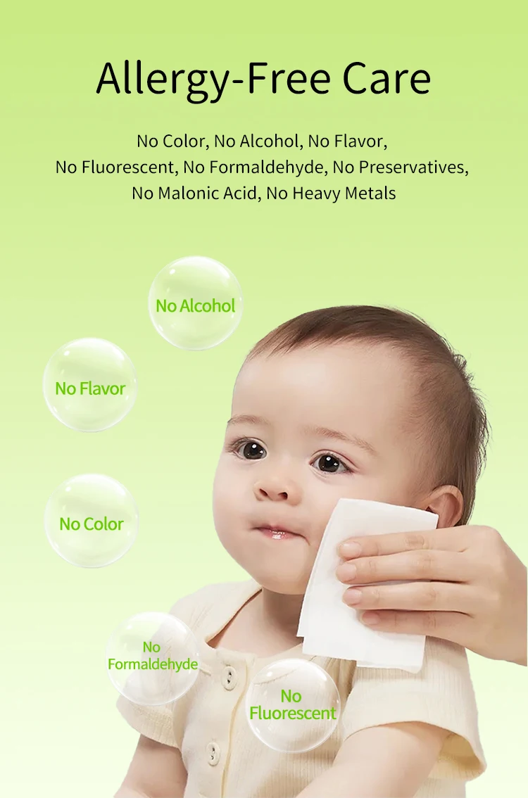Wet Tissue Baby Wet Water Wipes Baby care wipes