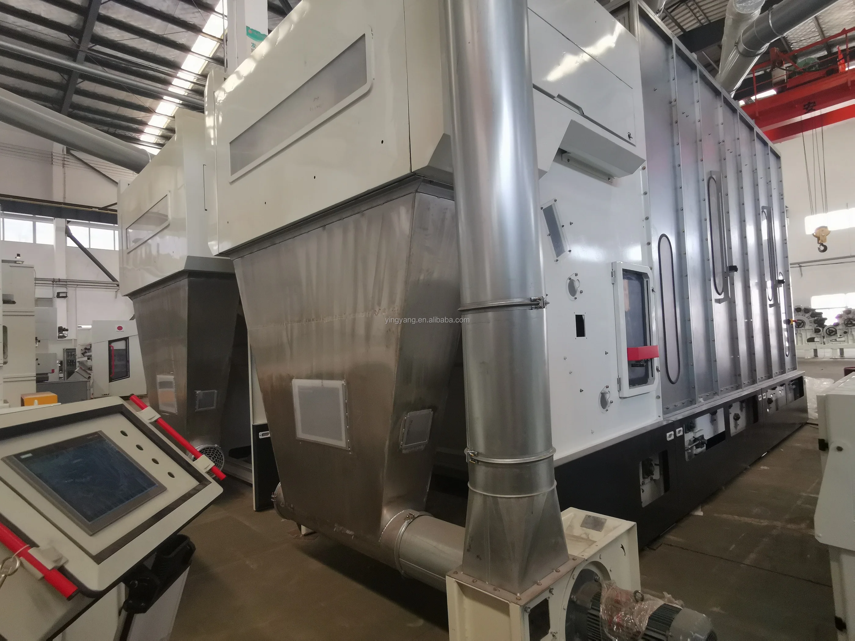 Ying Yang needle punched wool felt nonwoven production line needle punching machine fiber opener cross lapper machine