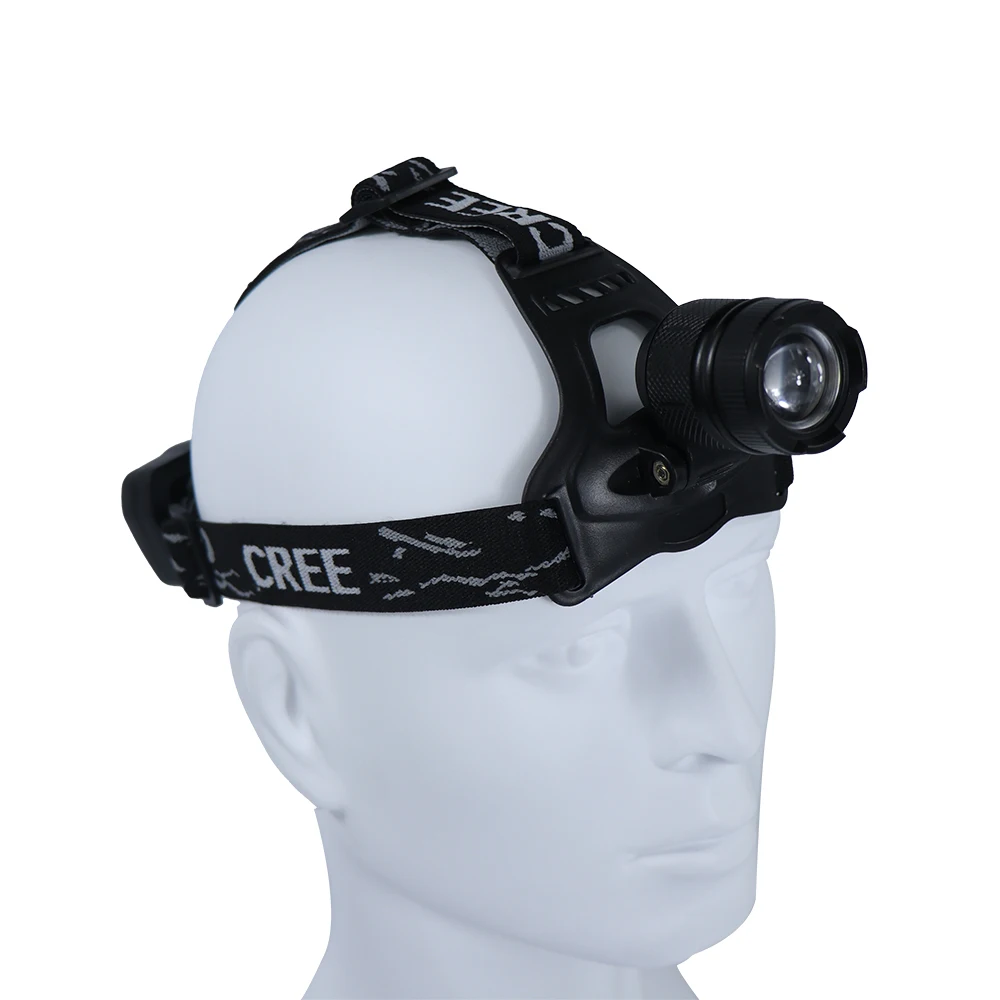 Продажа, налобный фонарь для рыбалки высокой мощности, светодиодный налобный фонарь с батареей aaa t6