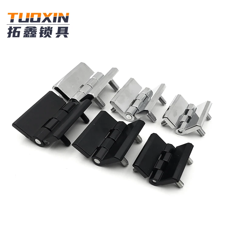 Hot Sale Tuoxin CL218 40mm 50mm 60mm  industrial cabinet hinges 180 degree electrical panel door hinges