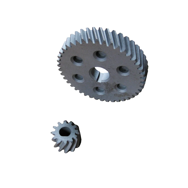 custom metal gears small in helical gearing
