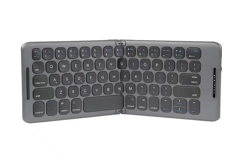 Безмолвная Беспроводная Bluetooth-клавиатура из алюминиевого сплава Mac