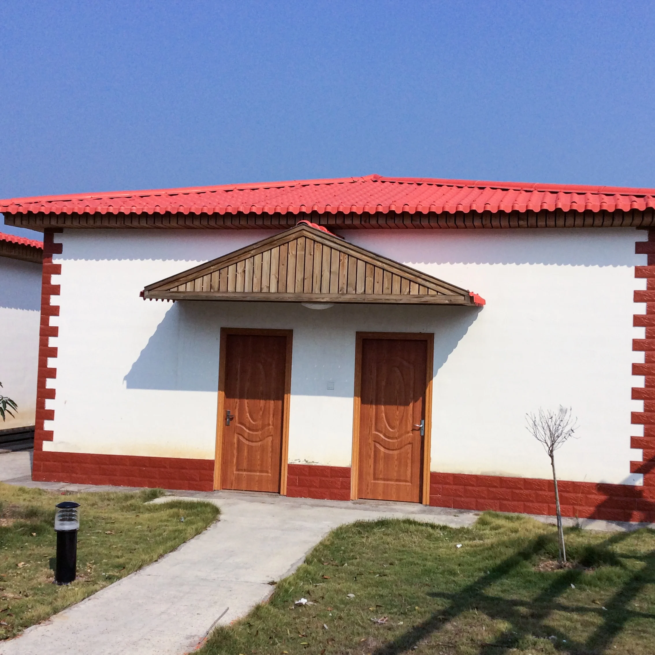 Pvc resin roof tile chinese economic asa pvc plastic roof tile for house teja pvc modern house design