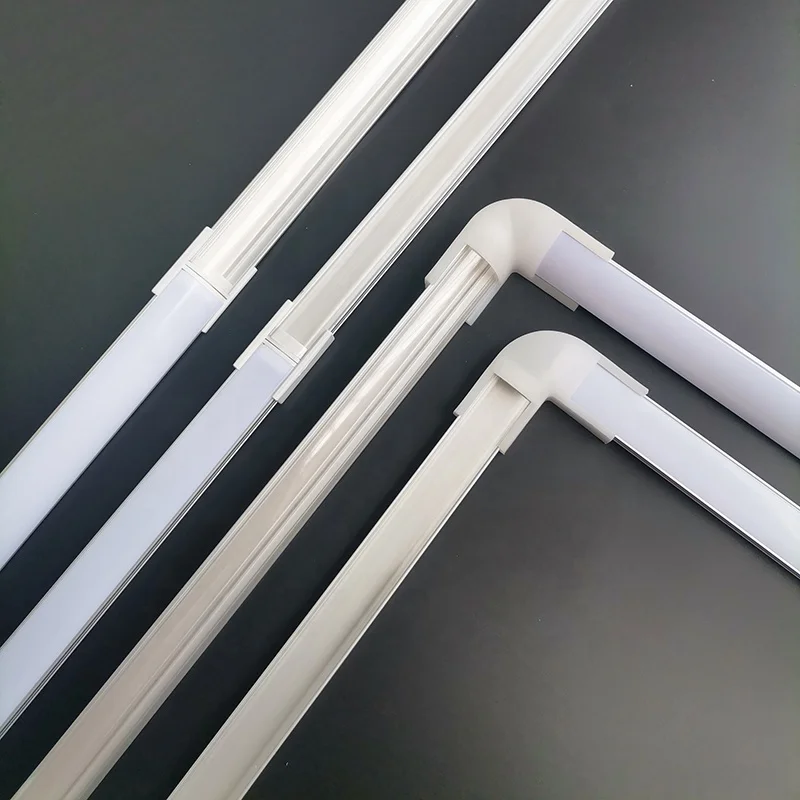 Cabinet Bar Light 2835 60/120/240 Led Flat U Low Profile Spotless Diffusion Adhesive Aluminium Hard Strip