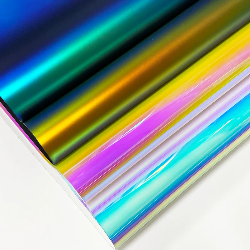 Matte & Mirror Reflective Solid Color TPU Opague Film Fabric Sheets For Making Shoes/Bags