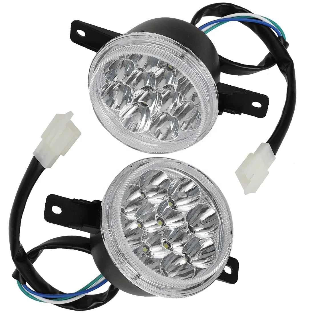 Светодиодная передняя фара HIAORS 12 В для квадроцикла 110cc 125cc 150cc 200cc 250cc TaoTao Baja Coolster 3150A 3150DX ATV Quad 4 Wheeler