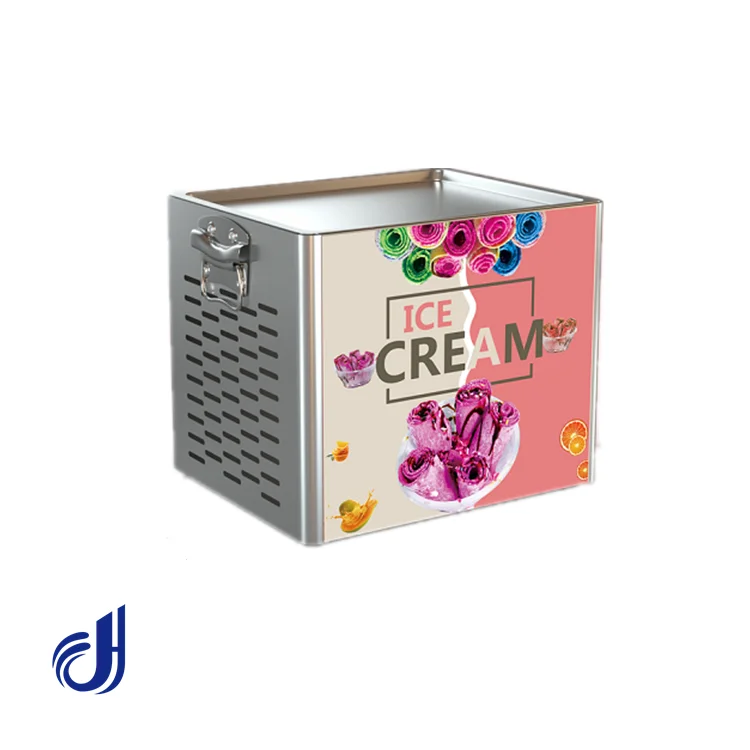 making machine ice cream roll