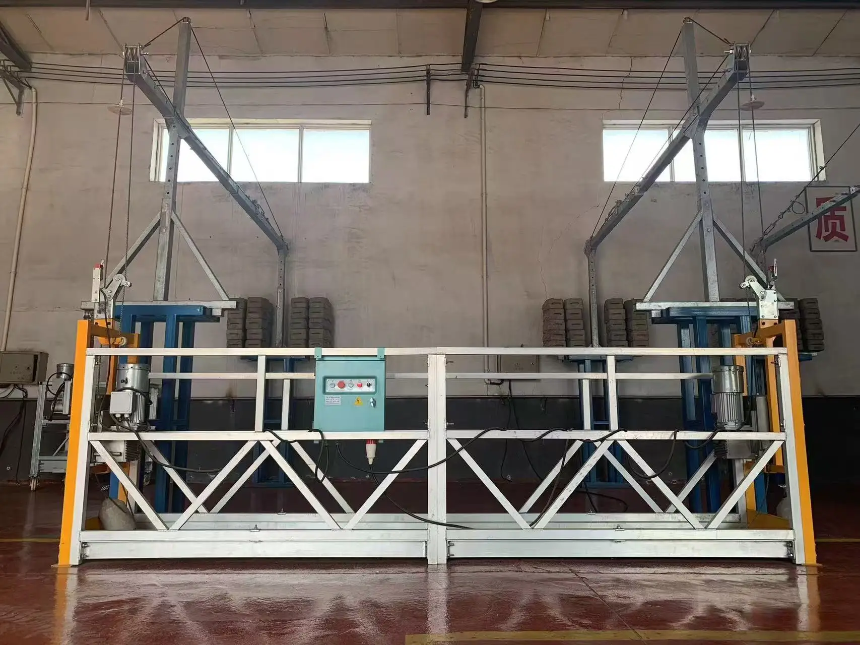 Unmatched Quality construction gondola lift zlp 500 630 800 1000 High stability Reliable Performance roof hanging scaffolding