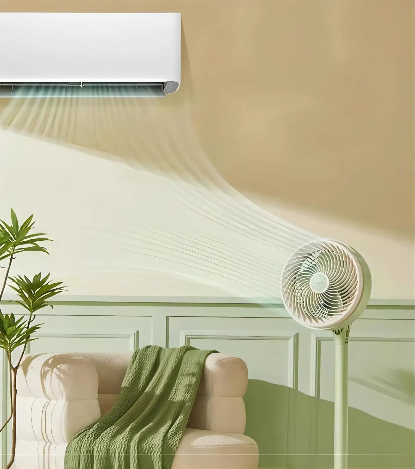 HJ-10CF AC Electric 10 inches 65W New Design Hot Selling Floor Air Circulating Fan