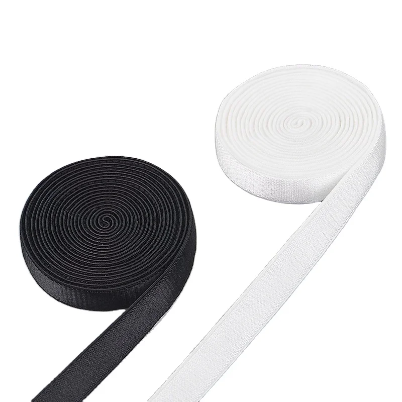 In stock 1CM Customized size Non-slip straps lingerie bra elastic clothing accessories elastic band