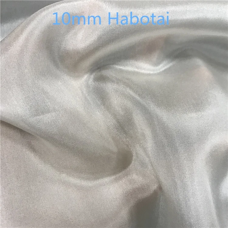 5mm/6.5mm/8mm/10mm/12mm Silk Habotai Undyed Natural Habotai Silk Fabric for dyeing batik