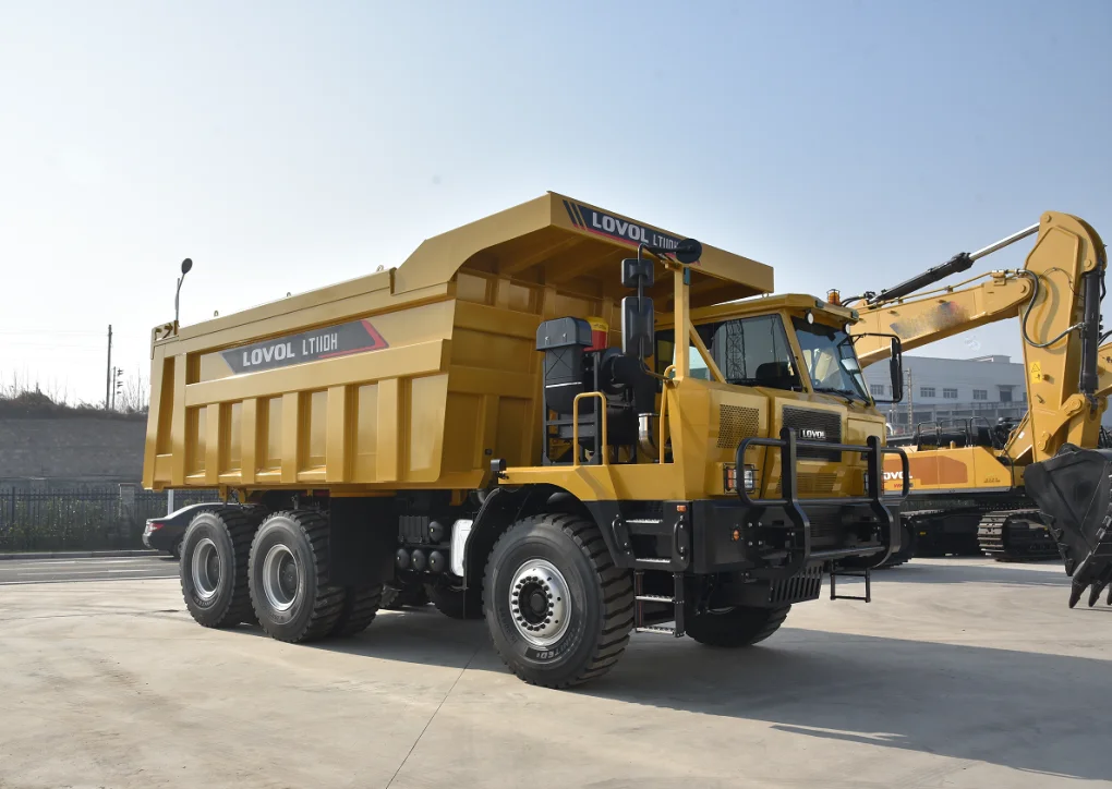 90ton сверхмощный 6x4 карьерный грузовик 60ton Полезная нагрузка LT90 внедорожный ширококузовный самосвал для продажи