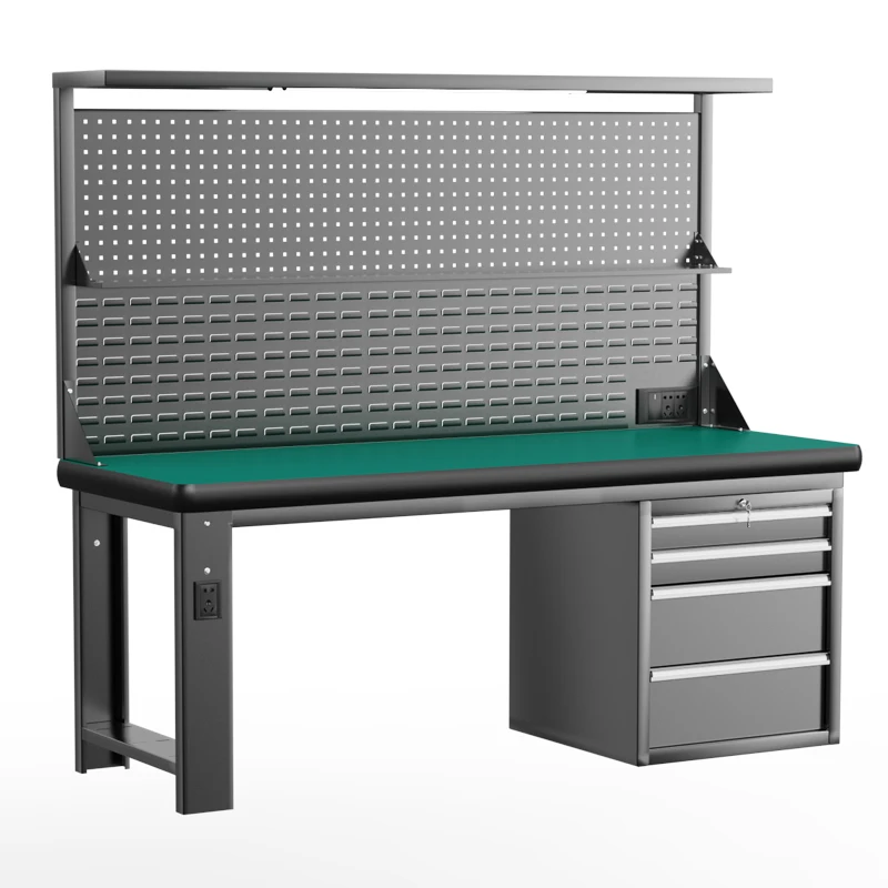 3W-431 Modular antistatic desk ESD workbench  storage steel frame workbench antistatic workbench for electronics with drawers