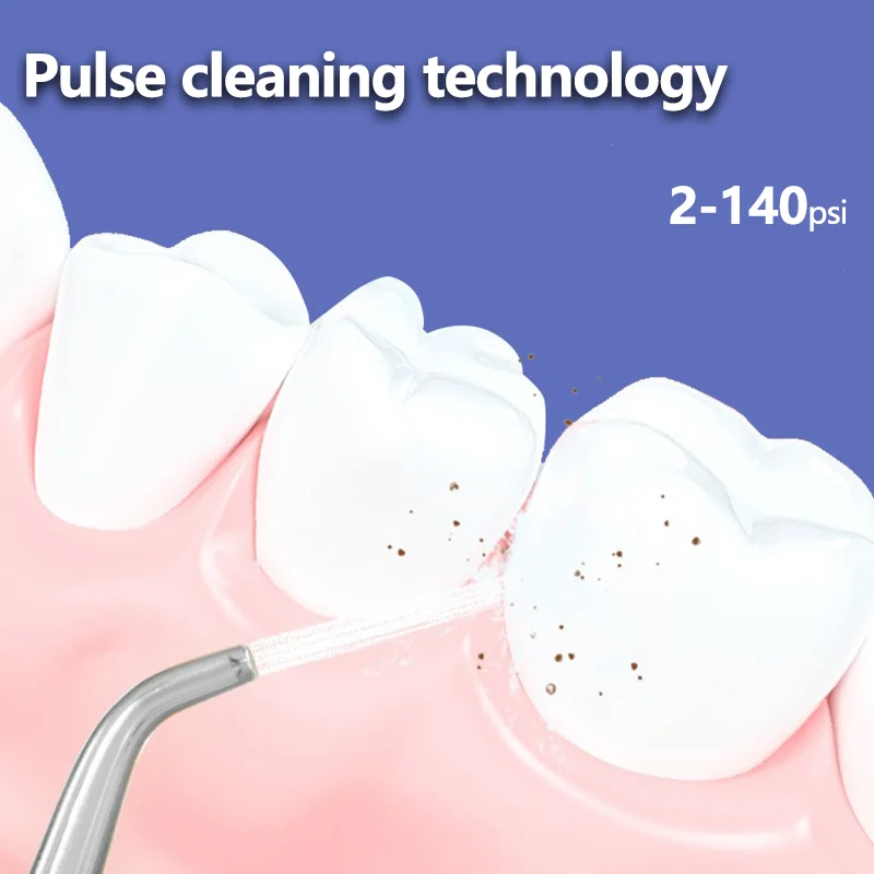 Custom Kid Children Electric Oral Irrigator Water Flosser Dental Tooth Jet Pick Pik Flosser Kids Children Water Flosser
