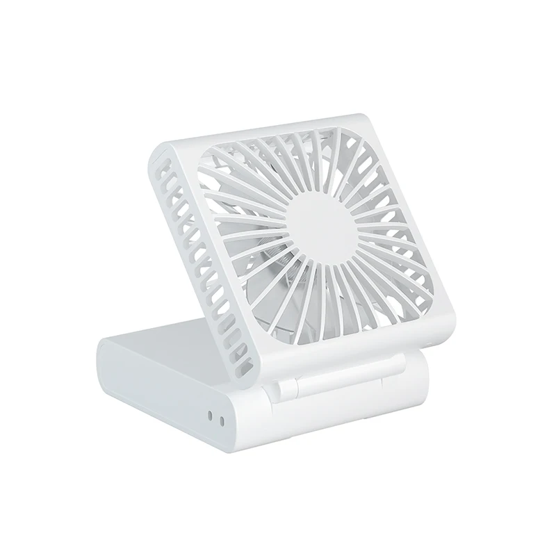Leafless Personal 3 Speed Adjustable Mini Handheld Portable Neck Fan Rechargeable with Hanging rope for Office Outdoor Travel