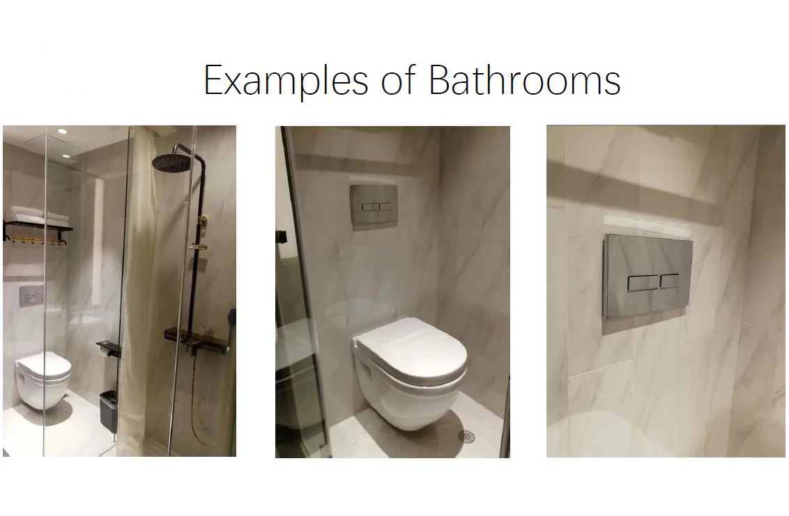  Manual Type new design Bathroom hidden Concealed Cistern plastic water tank for bathroom
