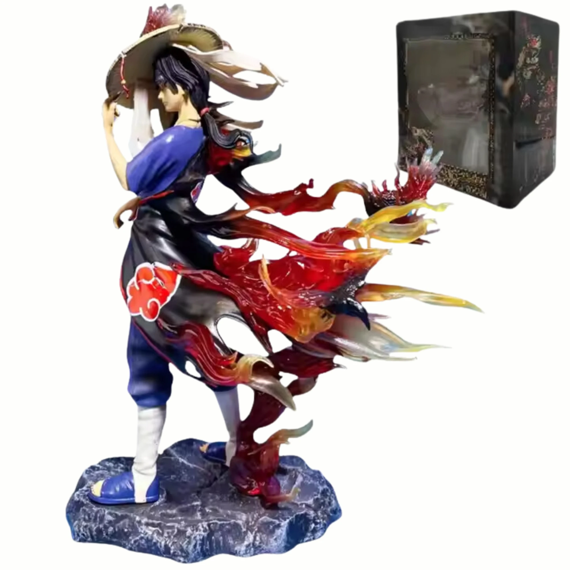 12.4inches 31.5cm Wholesale Anime Figure Uchiha Itachi PVC Figures Toy Collectible High Quality Action Figures