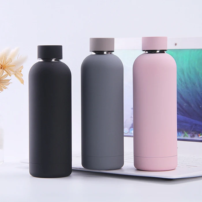 Hot Selling 500ml Waterbottle Custom Logo Double Wall Vacuum Insulated Stainless Steel Sport Water Bottle Thermal Bottle