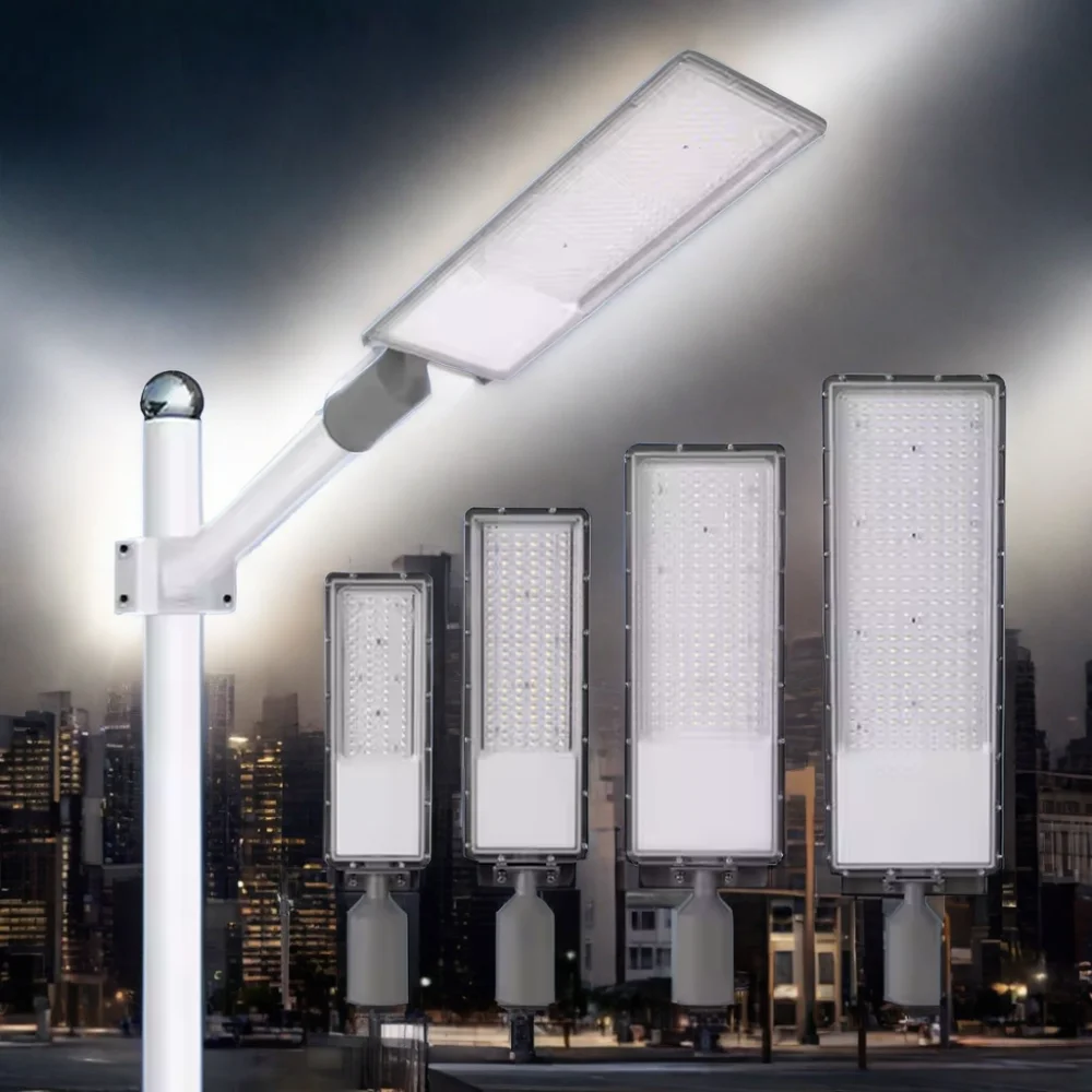 Waterproof AC Electric Street Lamp SMD LED Chip Aluminum Lamp Body 50W-200W Road Highway Landscape Square Street light
