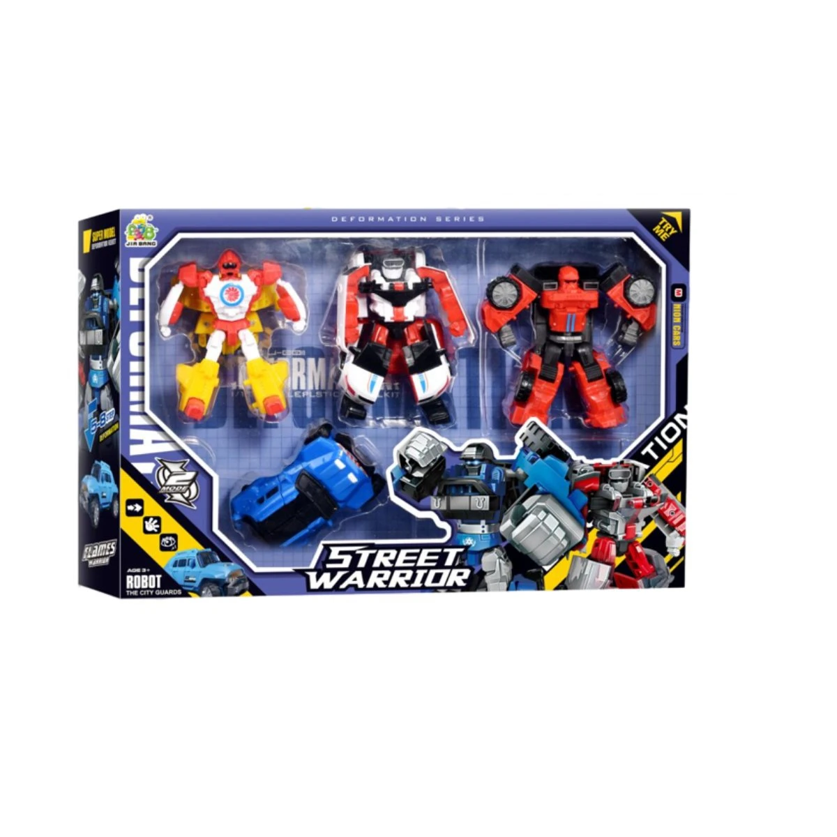 DMG New Arrival Transformation Toy Boy ABS Plastic Robot Car Cool Action Figure Dinosaur Model Kids Children Best Gift