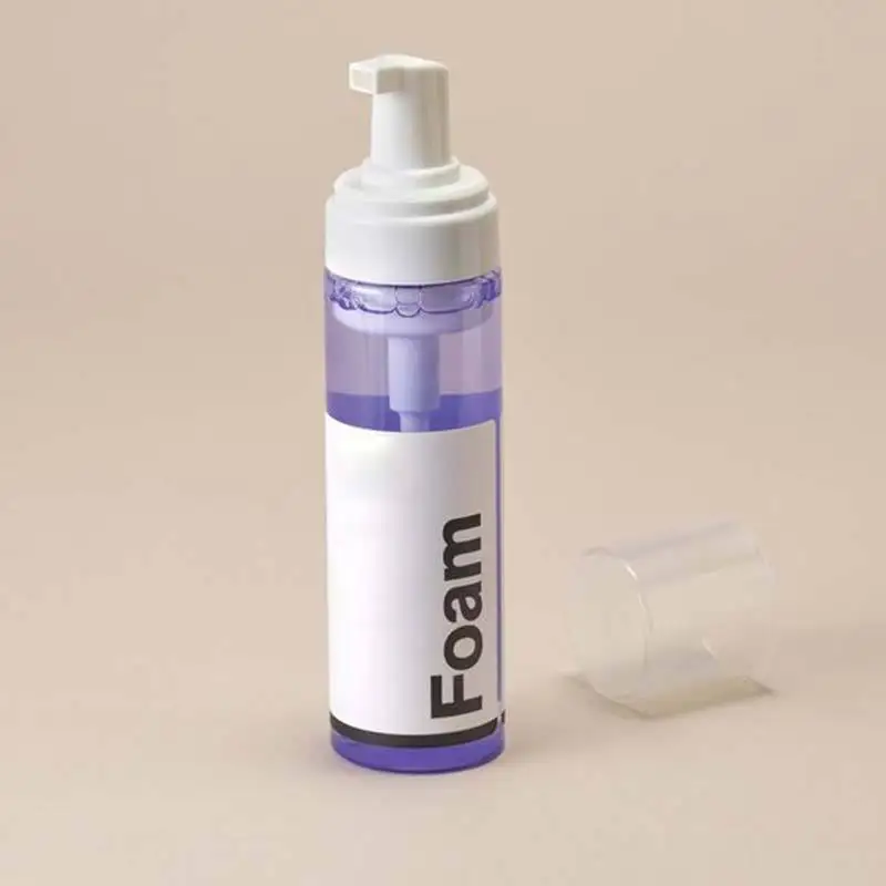 150ml ml 200ml Custom Cosmetic 100ml Wash Pet Cleanser Empty Dispenser Bottles Foaming Soap Plastic Pump Foam Bottle