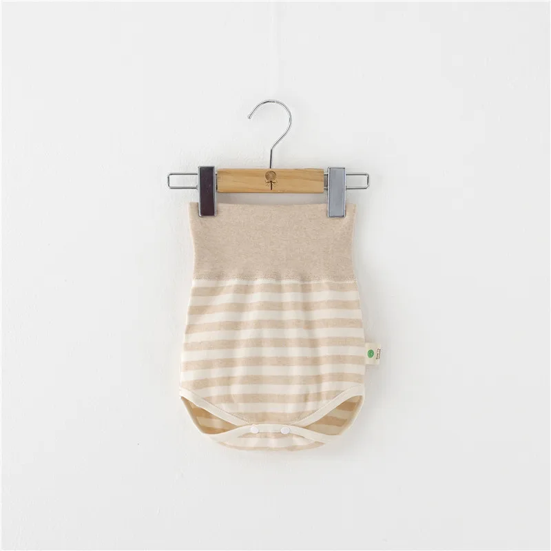 
Organic cotton custom summer bloomer breathable high waist baby shorts 