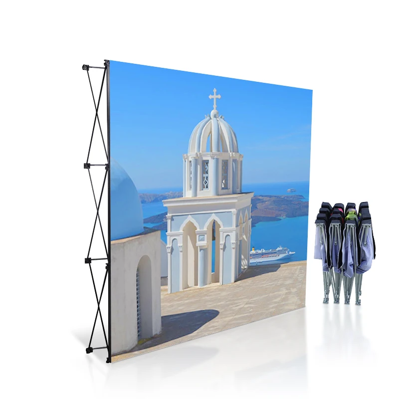 Lightweight Portable Fabric Pop Up Displays for Conferences Exhibitions and Retail Stores
