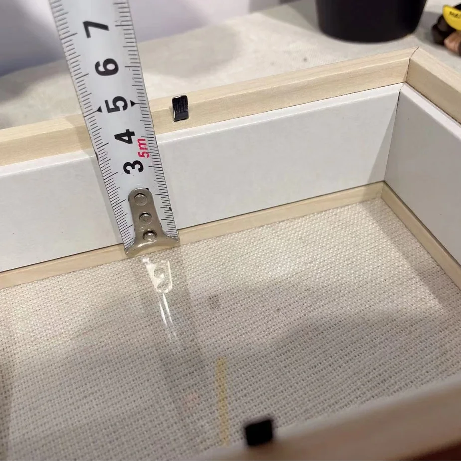 Factory Wholesale Customizable A4 White Black 3D Deep Shadow Box Frame