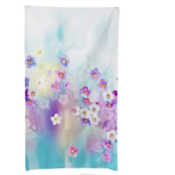 China factory wholesale quick dry ultra absorbent NO MOQ custom printing  microfiber  towel