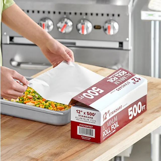 Household Kitchen Use Food Packaging Aluminium Foil Roll Price