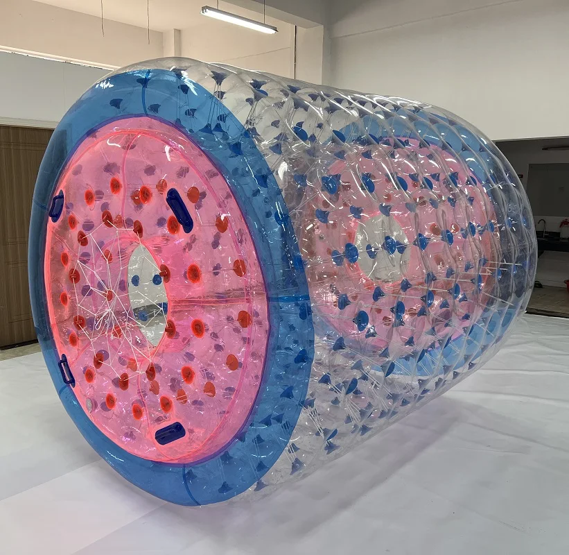 Customized Inflatable Water Roller Ball Zorbing Rolling Balls Design PVC/TPU New for Children and Adults PVC Plastic Unisex EN71