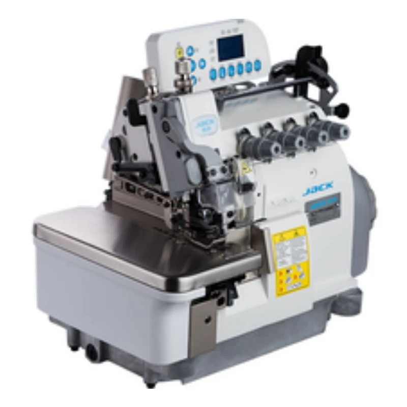 New JACK JK-798TE Computerized Direct Drive Motor Edge Cutter Top Feed Overlock Sewing Machine for Underwear