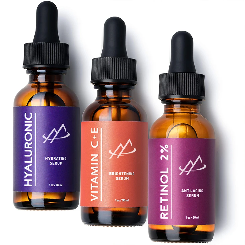 Private Label Beauty Korean Cosmetics Organic Anti Aging Anti Acne Collagen Face Skin Care Serum